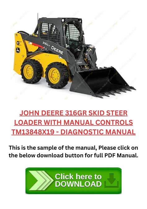 john deere 316gr skid steer manual pdf|deere 316gr specs.